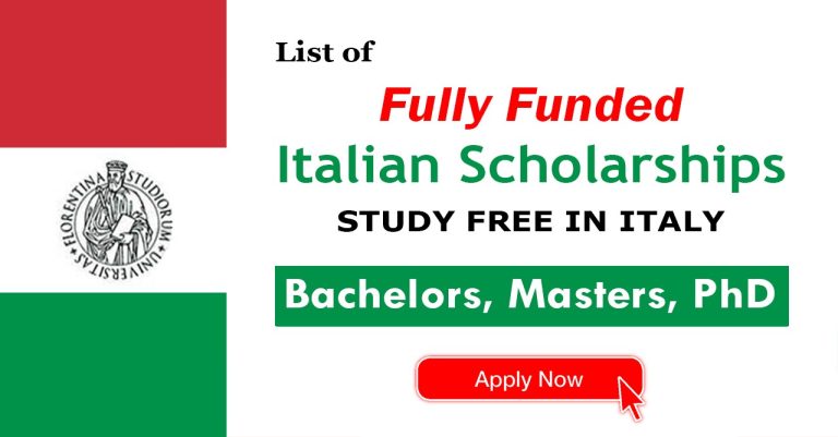 Fully Funded Scholarship in Italy 2024 for Undergraduate, Master and PhD